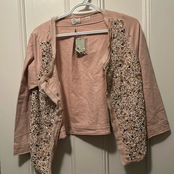 Anthropologie beaded cardigan. NWT. Size S. - Picture 1 of 3